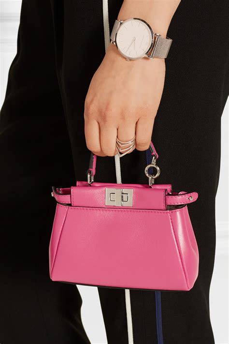 fendi micro bag peekaboo|Fendi peekaboo price euro.